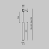 Трековый светильник MAYTONI FOCUS LED FLARITY TR155-1-5W4K-B