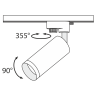 Трековый светильник MAYTONI FOCUS TR004-1-GU10-G